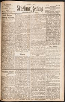 K&ouml;sliner Zeitung [1919-04] Nr. 85
