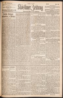K&ouml;sliner Zeitung [1919-04] Nr. 86