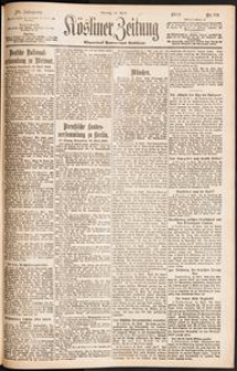 K&ouml;sliner Zeitung [1919-04] Nr. 88