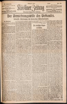 Kösliner Zeitung [1919-05] Nr. 121