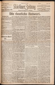 K&ouml;sliner Zeitung [1919-05] Nr. 125