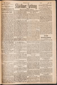 K&ouml;sliner Zeitung [1919-06] Nr. 145