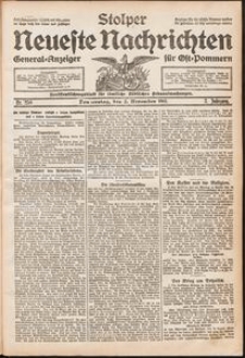 Stolper Neueste Nachrichten. Nr 258/1911