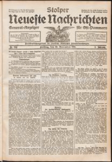 Stolper Neueste Nachrichten. Nr 265/1911