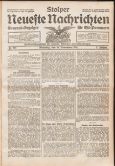 Stolper Neueste Nachrichten. Nr 268/1911