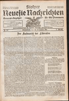Stolper Neueste Nachrichten. Nr 277/1911