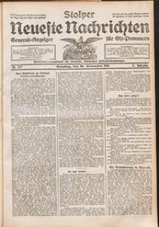 Stolper Neueste Nachrichten. Nr 278/1911