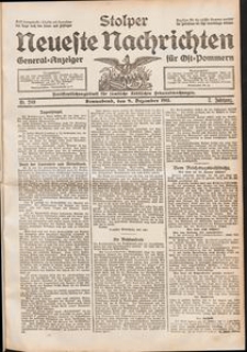 Stolper Neueste Nachrichten. Nr 289/1911