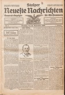Stolper Neueste Nachrichten Nr. 2/1909