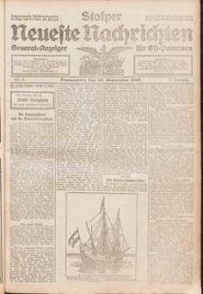 Stolper Neueste Nachrichten Nr. 5/1909
