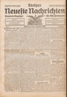 Stolper Neueste Nachrichten Nr. 9/1909