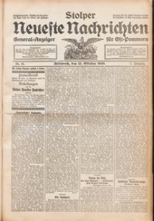 Stolper Neueste Nachrichten Nr. 16/1909