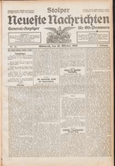 Stolper Neueste Nachrichten Nr. 22/1909