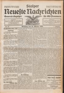 Stolper Neueste Nachrichten Nr. 27/1909