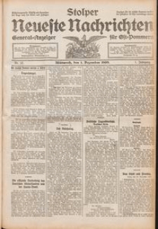 Stolper Neueste Nachrichten Nr. 57/1909