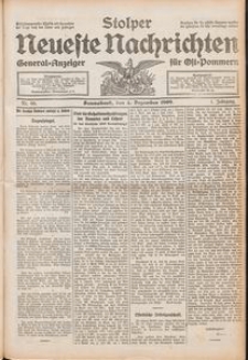 Stolper Neueste Nachrichten Nr. 60/1909