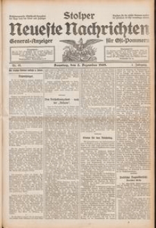 Stolper Neueste Nachrichten Nr. 61/1909