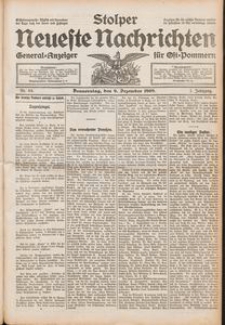 Stolper Neueste Nachrichten Nr. 64/1909