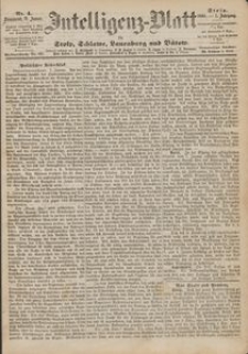 Intelligenz-Blatt für Stolp, Schlawe, Lauenburg und Bütow. Nr 4/1868 r.