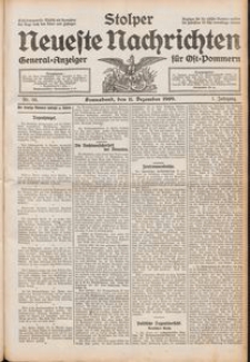 Stolper Neueste Nachrichten Nr. 66/1909