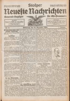Stolper Neueste Nachrichten Nr. 69/1909