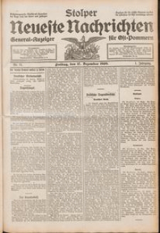 Stolper Neueste Nachrichten Nr. 71/1909