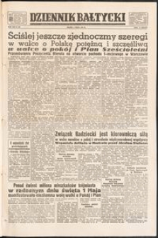 Dziennik Bałtycki, 1952, nr 105