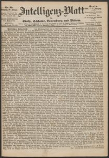 Intelligenz-Blatt für Stolp, Schlawe, Lauenburg und Bütow. Nr 15/1868 r.