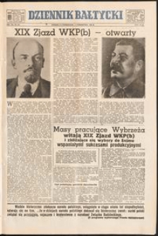 Dziennik Bałtycki, 1952, nr 239