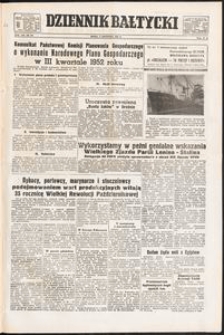 Dziennik Bałtycki, 1952, nr 266