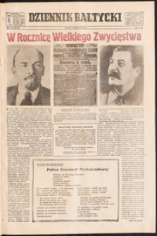 Dziennik Bałtycki, 1952, nr 268
