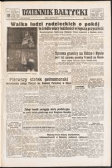 Dziennik Bałtycki, 1952, nr 290