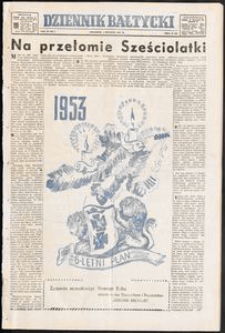 Dziennik Bałtycki, 1953, nr 1