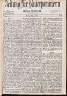 Zeitung für Hinterpommern (Stolper Wochenblatt) Nr. 8/1877