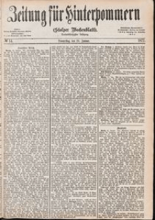 Zeitung für Hinterpommern (Stolper Wochenblatt) Nr. 14/1877