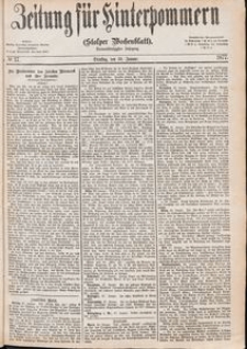 Zeitung f&uuml;r Hinterpommern (Stolper Wochenblatt) Nr. 17/1877