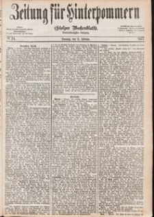 Zeitung für Hinterpommern (Stolper Wochenblatt) Nr. 24/1877