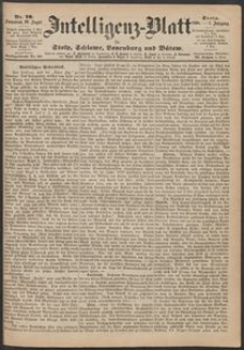 Intelligenz-Blatt f&uuml;r Stolp, Schlawe, Lauenburg und B&uuml;tow. Nr 70/1868 r.