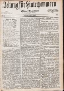 Zeitung für Hinterpommern (Stolper Wochenblatt) Nr. 46/1877