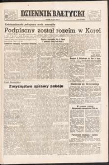 Dziennik Bałtycki, 1953, nr 178