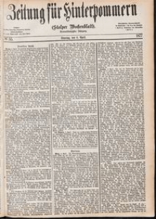 Zeitung für Hinterpommern (Stolper Wochenblatt) Nr. 55/1877