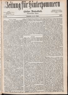 Zeitung für Hinterpommern (Stolper Wochenblatt) Nr. 58/1877