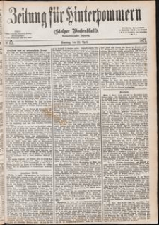 Zeitung für Hinterpommern (Stolper Wochenblatt) Nr. 63/1877