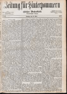 Zeitung für Hinterpommern (Stolper Wochenblatt) Nr. 67/1877