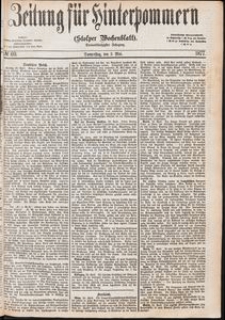 Zeitung für Hinterpommern (Stolper Wochenblatt) Nr. 69/1877
